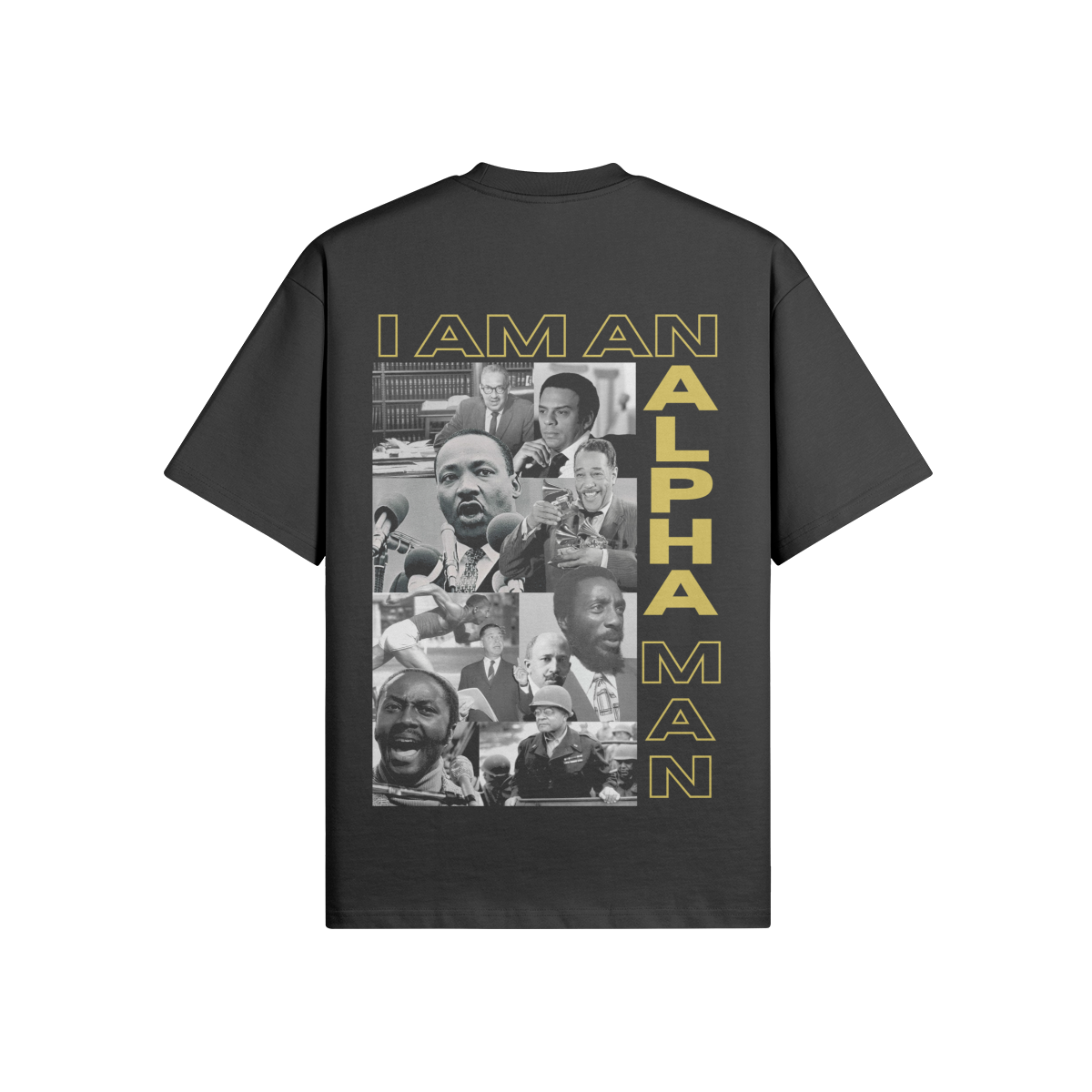 I Am An Alpha Man Oversized Tee
